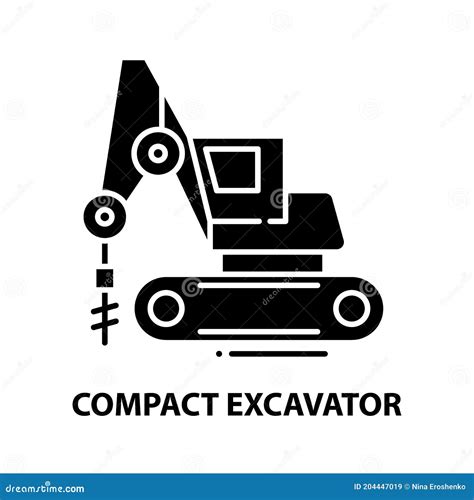 mini excavator icon|excavator symbol.